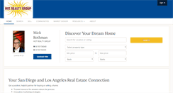 Desktop Screenshot of hotrealtygroup.com