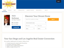 Tablet Screenshot of hotrealtygroup.com